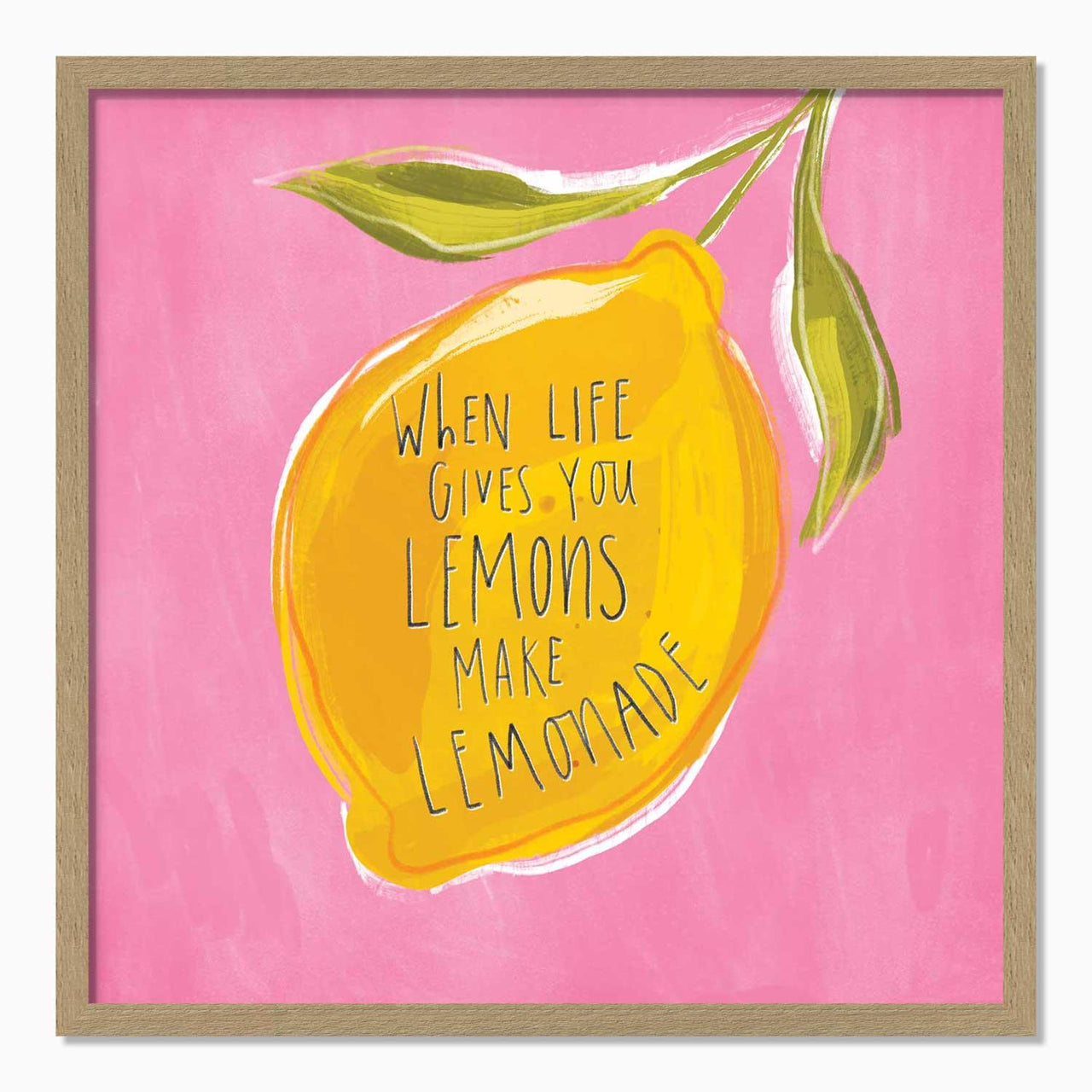 Framed Print-WF1194F - Lemon Light Framed Print-Whistlefish