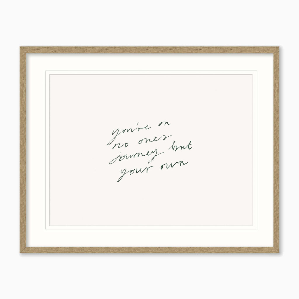 Framed Print-WF1215F - Your Own Journey Framed Print-Whistlefish