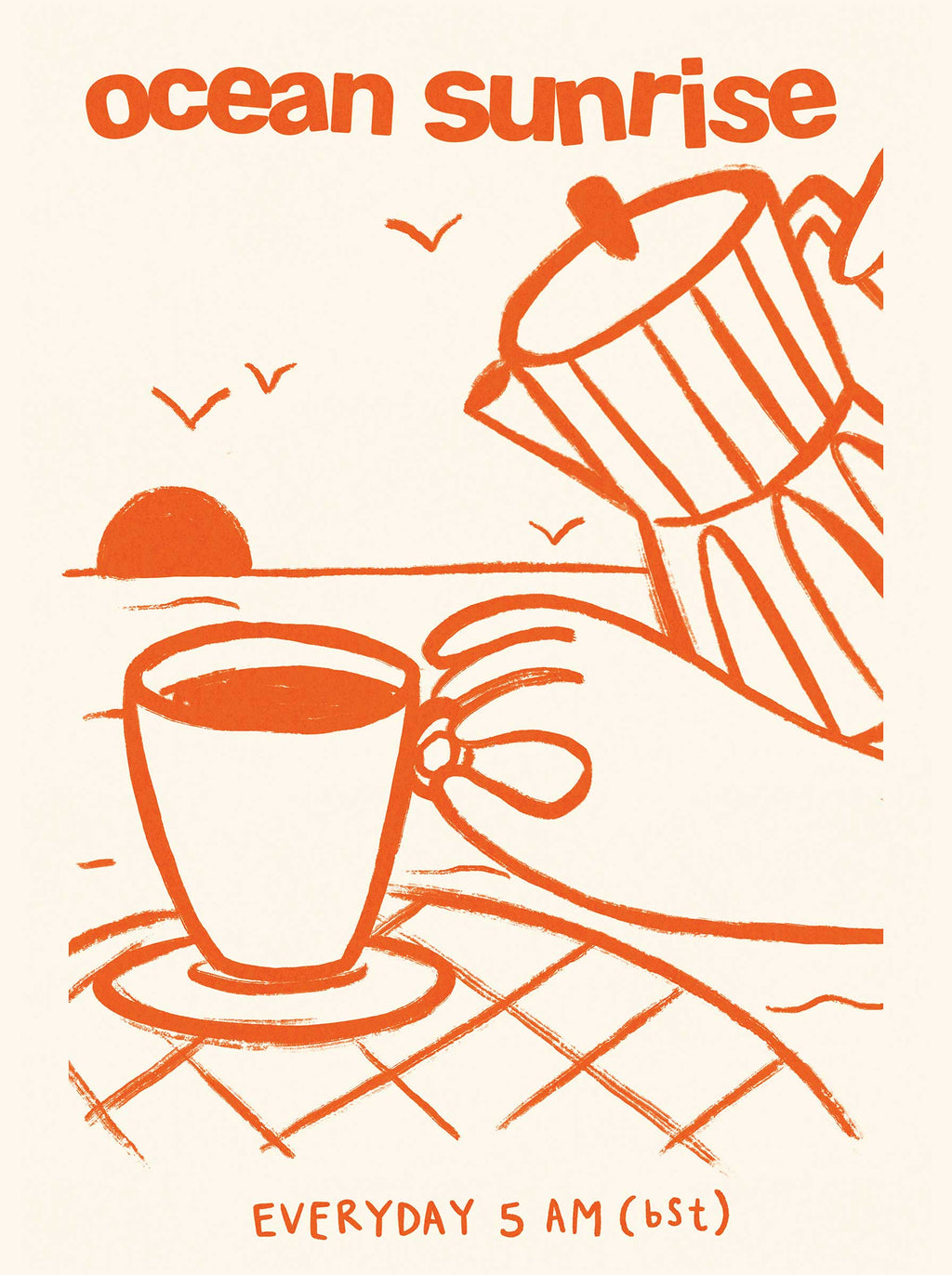 Framed Print-WF1252F - Ocean Sunrise Small Framed Print-Whistlefish