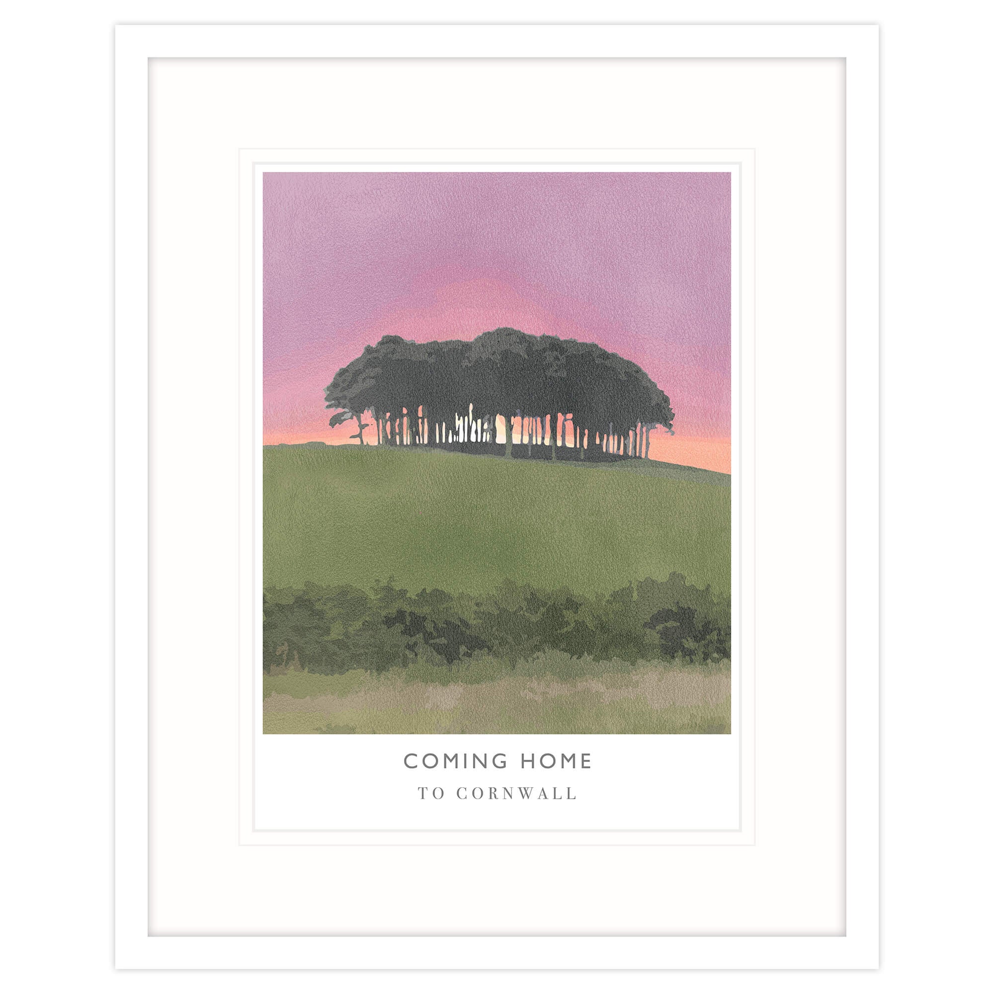 Framed Print-WF171F - Coming Home 2 Framed Art Print-Whistlefish