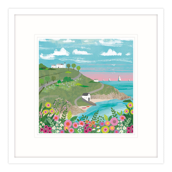 Framed Print-WF526F - Lizard Point Framed Print-Whistlefish