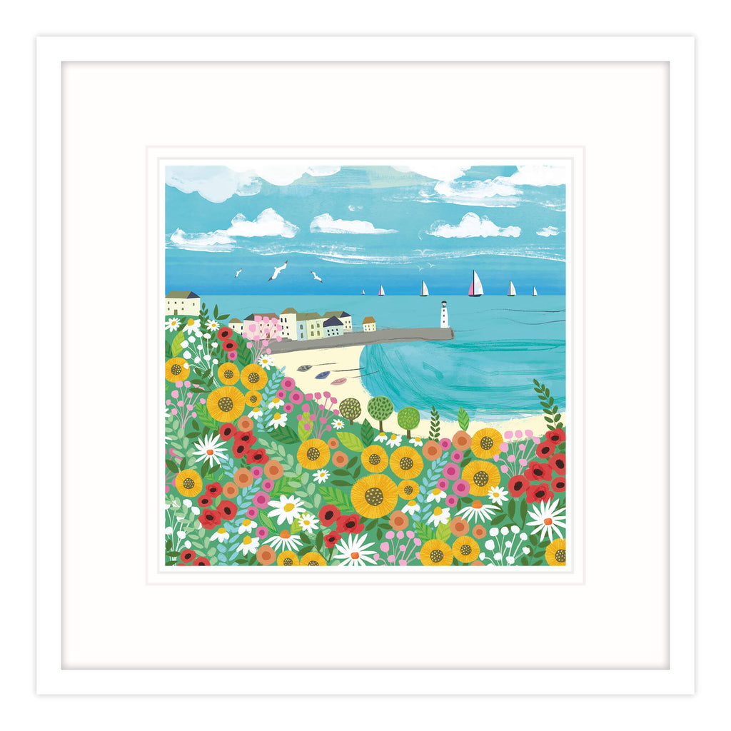 Framed Print-WF541F - Spring in St Ives-Whistlefish