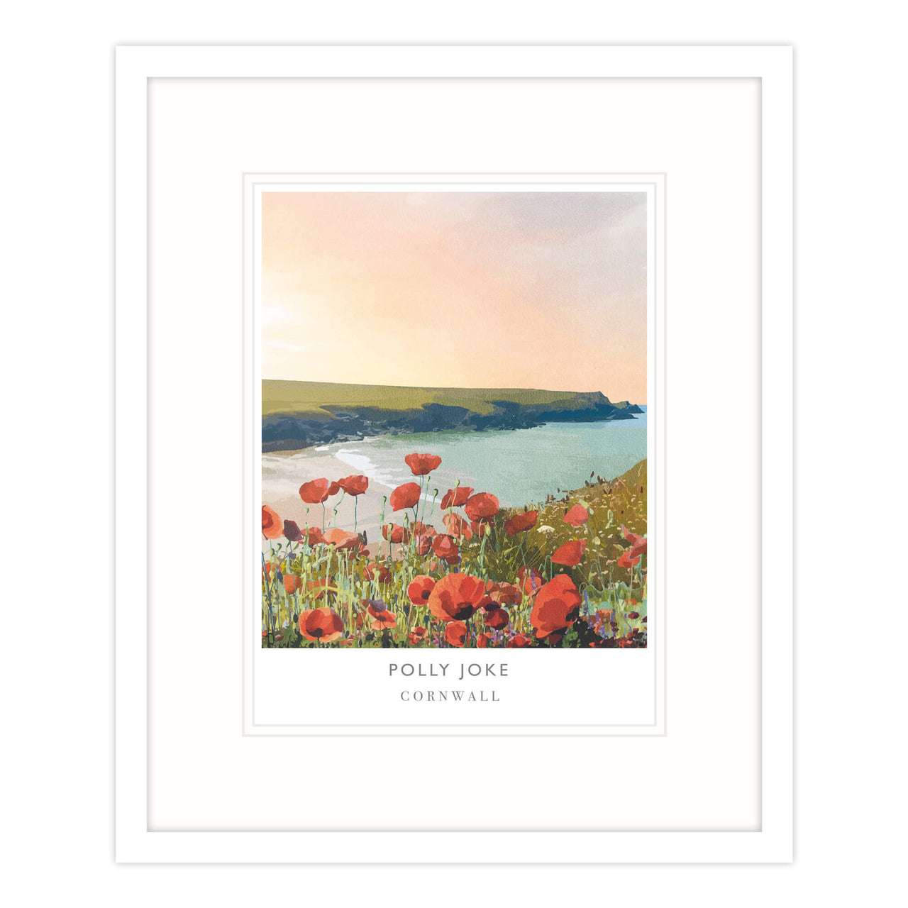 Framed Print-WF588F - Polly Joke-Whistlefish