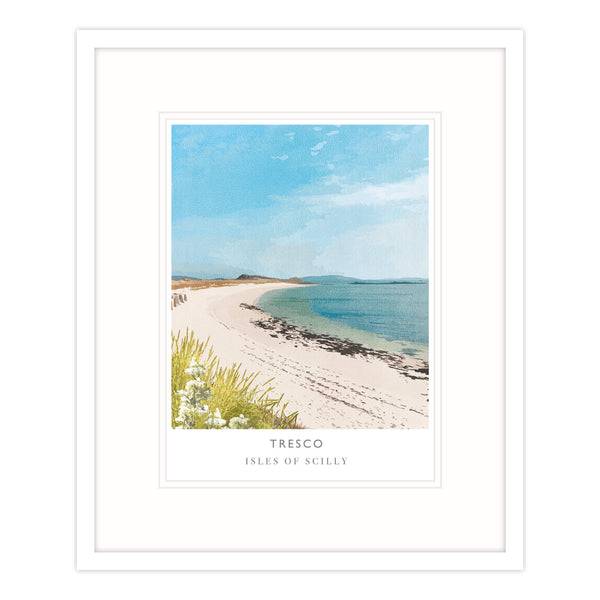 Framed Print-WF592F - Tresco Isles of Scilly Framed Print-Whistlefish