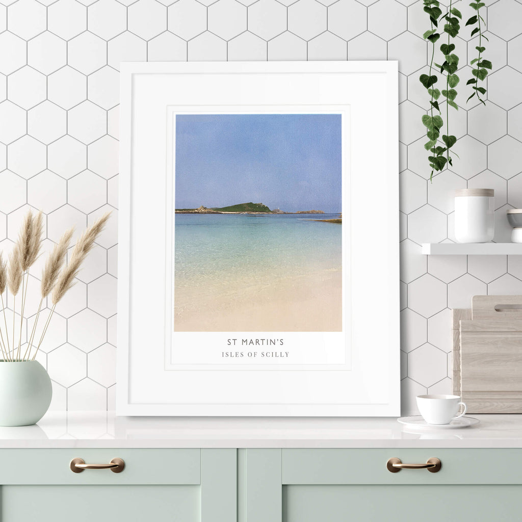Framed Print-WF594F - St Martin's Isles of Scilly Framed Print-Whistlefish