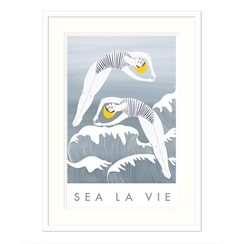 Framed Print-WF623F - Sea La Vie Framed Print-Whistlefish