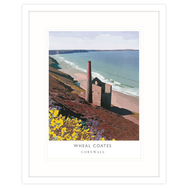 Framed Print-WF71F - Wheal Coates Framed Print-Whistlefish