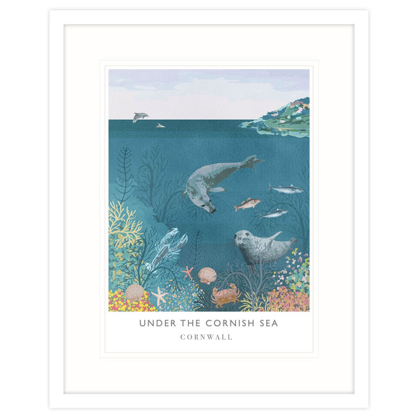 Framed Print-WF72F - Under The Sea Framed Print-Whistlefish
