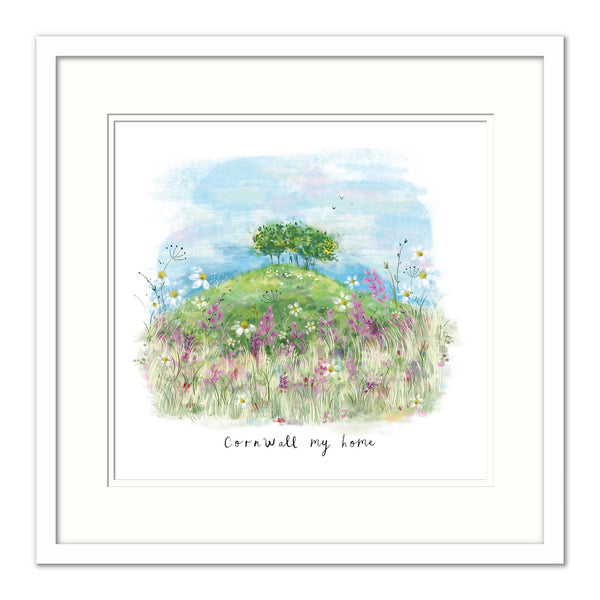 Framed Print-WF828F - Cornwall My Home Dream View Framed Print-Whistlefish