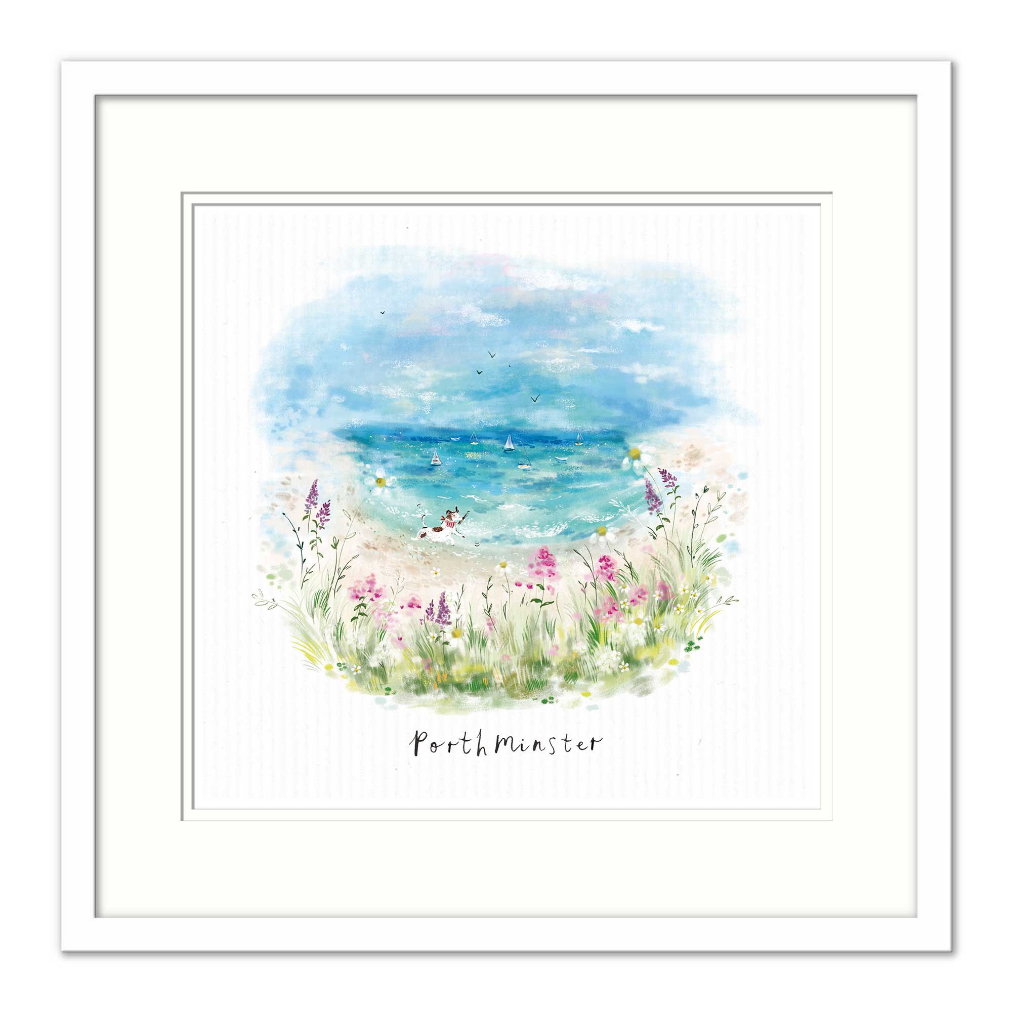 Framed Print-WF841F - Porthminster Dream View Sml Framed Print-Whistlefish