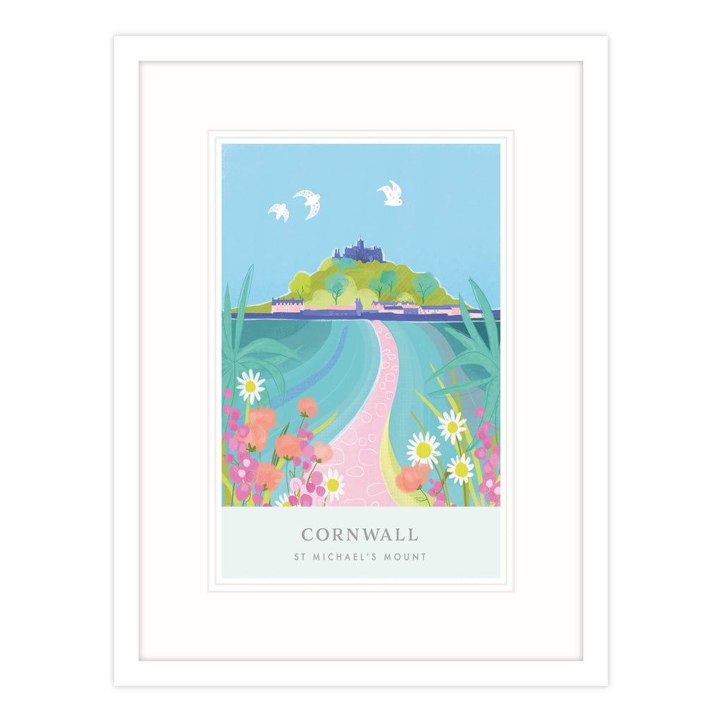 Framed Print - WF847F - St Michaels Mount Brights Framed Print -