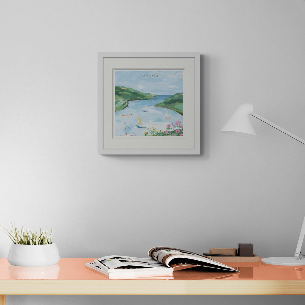 Framed Print - WF869F - Dartmouth Small Framed Print - Dartmouth Small Framed Print - Whistlefish