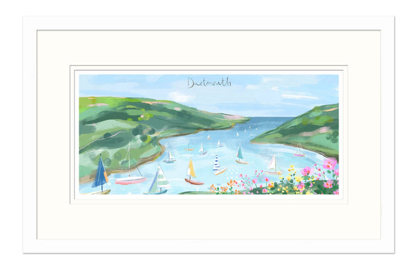 Framed Print-WF879F - Dartmouth Small Framed Print-Whistlefish