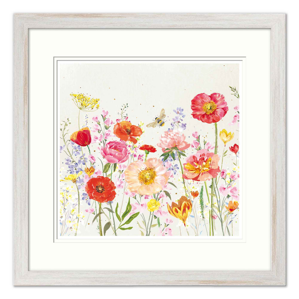 Framed Print-WF886F - Orange Bouquet Small Framed Print-Whistlefish