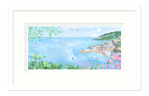 Framed Print-WF890F - Fowey Small Framed Print-Whistlefish