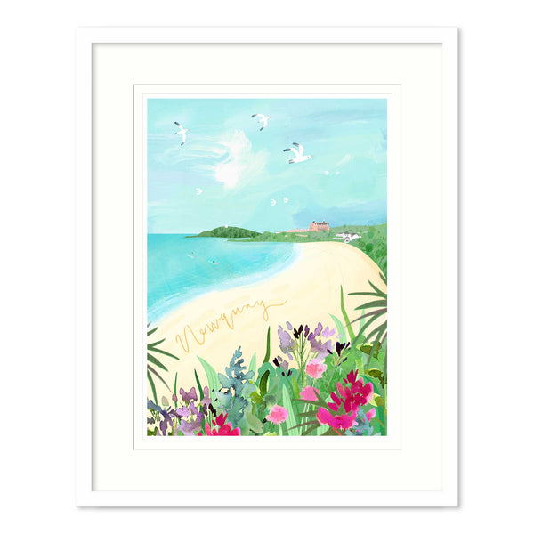 Framed Print-WF897F - Newquay Med Framed Print-Whistlefish