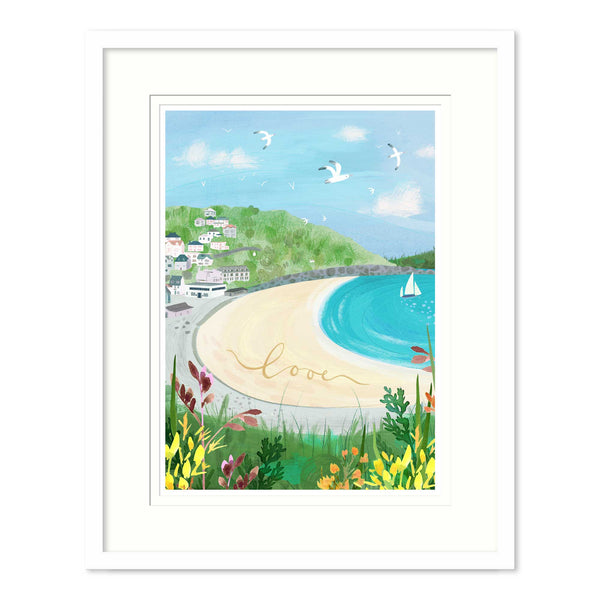 Framed Print-WF900F - Looe Med Framed Print-Whistlefish