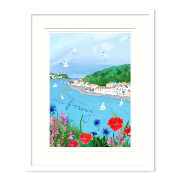 Framed Print-WF901F - Fowey Med Framed Print-Whistlefish