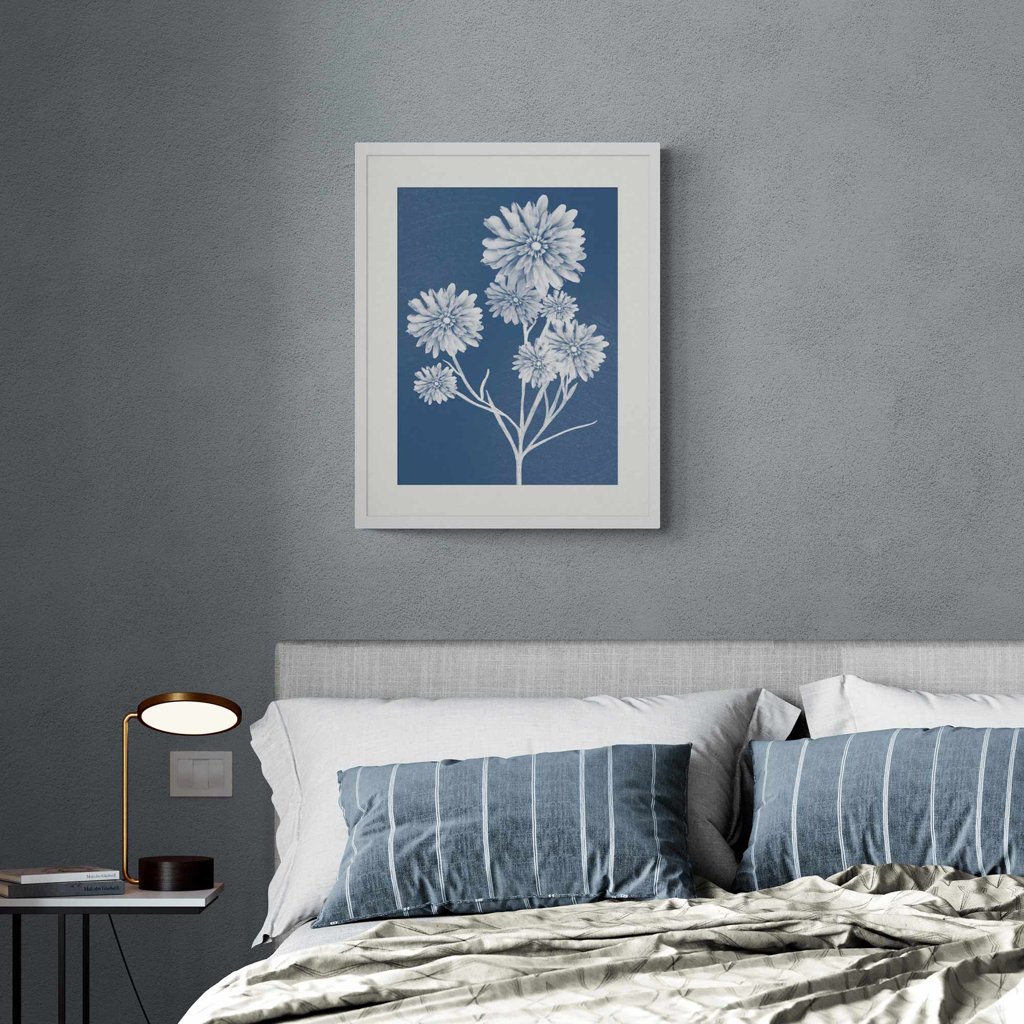 Framed Print - WF919F - Dahlia Medium Framed Print - Dahlia Medium Framed Print - Whistlefish