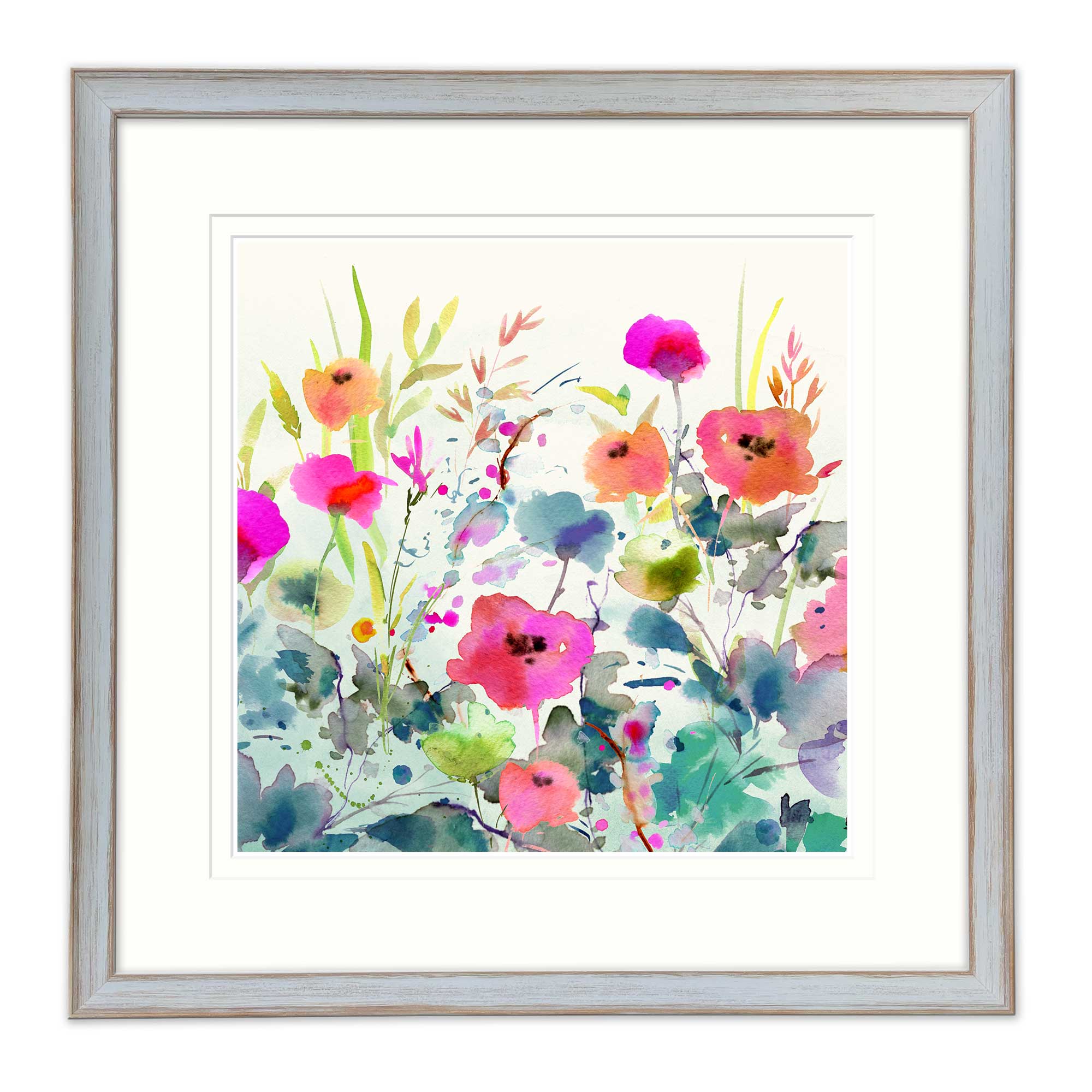 Framed Print - WF923F - Poppy & Thyme Large Framed Print - Poppy & Thyme Large Framed Print - Whistlefish
