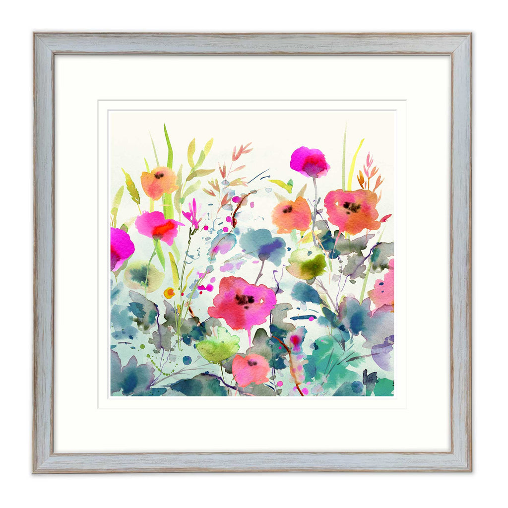 Framed Print - WF923F - Poppy & Thyme Large Framed Print - Poppy & Thyme Large Framed Print - Whistlefish