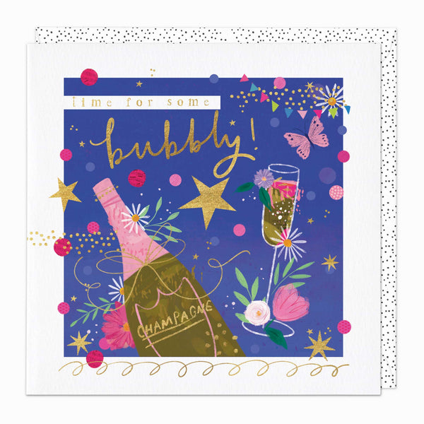 G326 - Time For Some Bubbly Card
