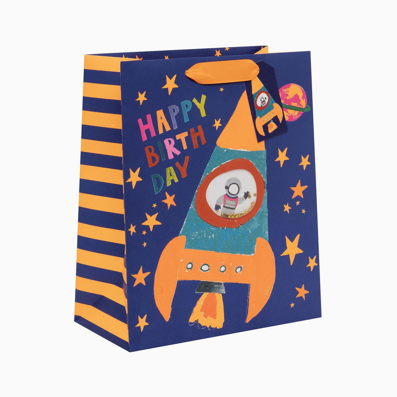 Gift Bag-GLJ18 - Large Gift Bag Rocket Boy-Glick