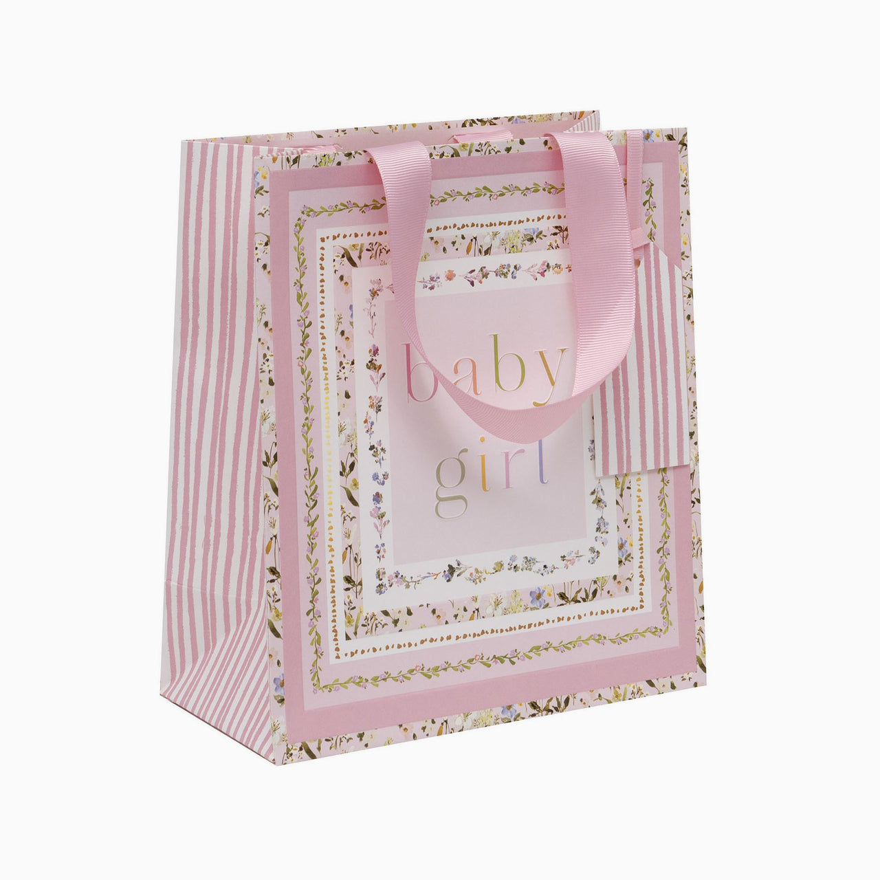 Gift Bag-GMS2642 - Bloom Girl Medium Gift Bag-Glick