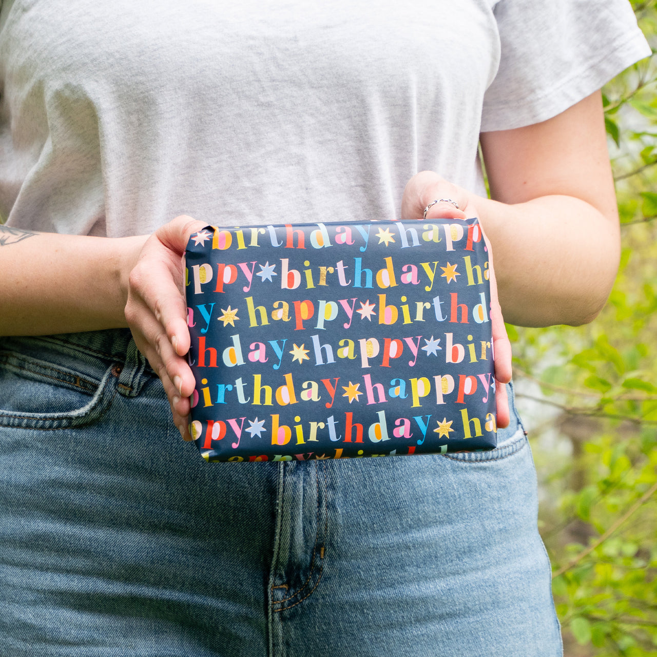 Wrapping Paper-GWP148 - Bold Birthday Wrapping Paper-Whistlefish