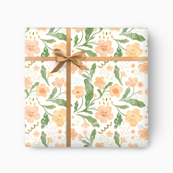 GWP175 - Peach Blossom Wrapping Paper