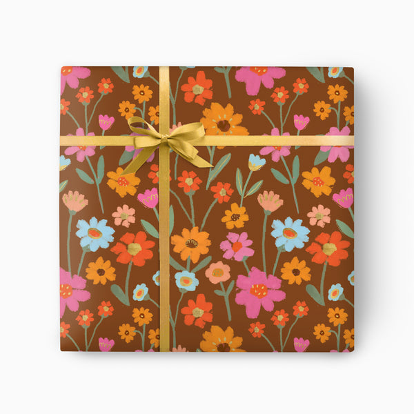 GWP186 - Wildflower Twilight Wrapping Paper