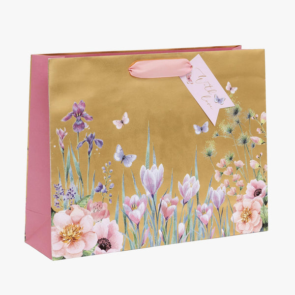 Gift Bag-GHC37 - Golden Garden Large Gift Bag-Glick