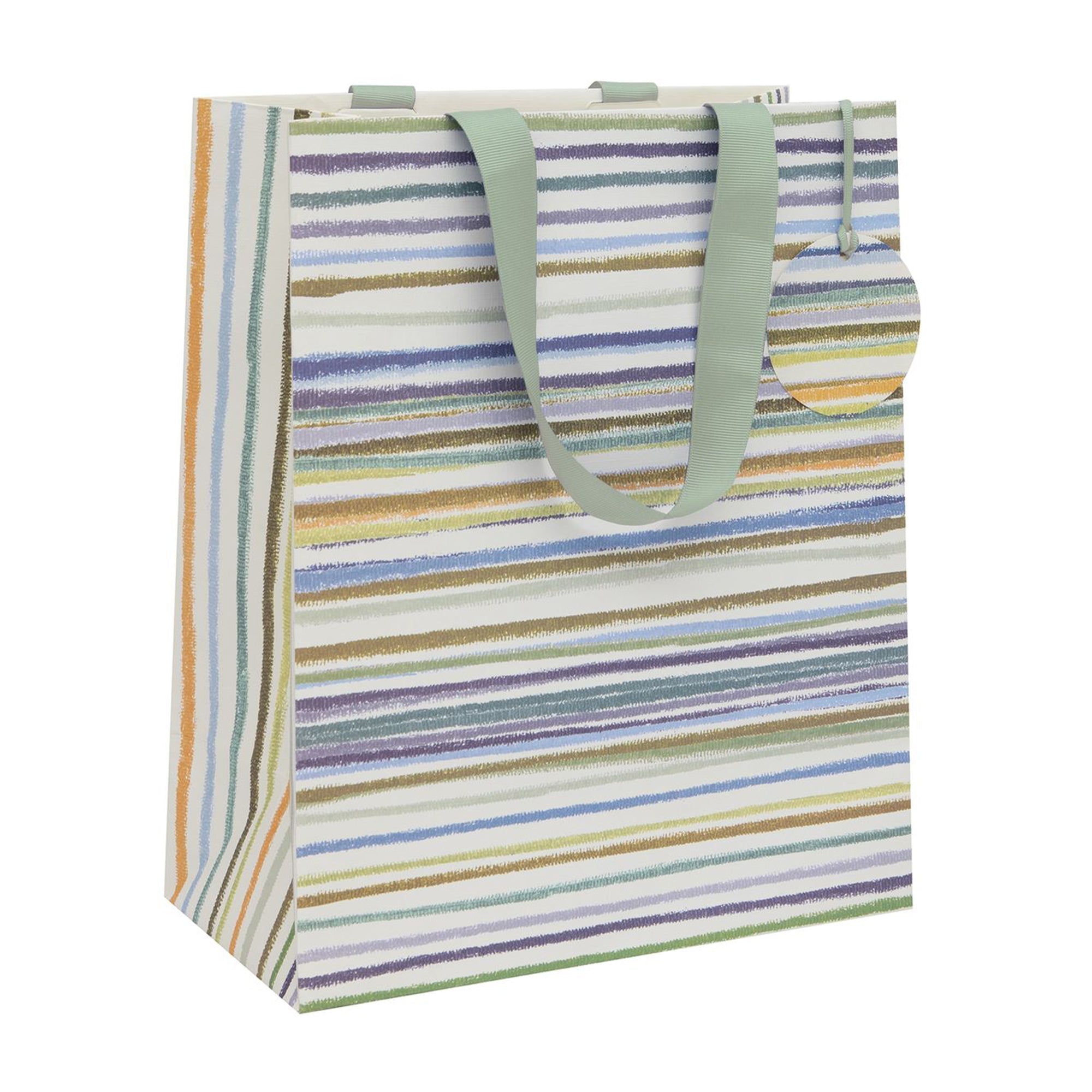 Gift Bag - GLST76 - Rustic Stripes Large Gift Bag - Rustic Stripes Large Gift Bag - Whistlefish