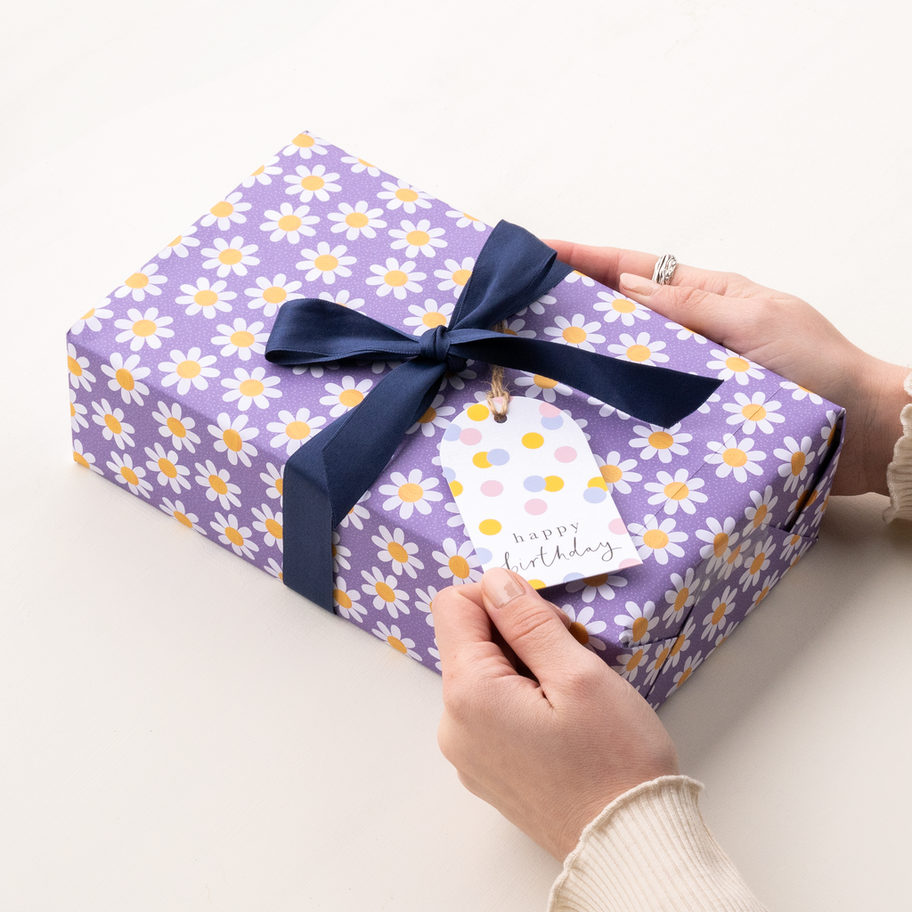 Gift Tag - GWT09 - Confetti Birthday Gift Tags (Pack of 6) - Confetti Birthday Gift Tag