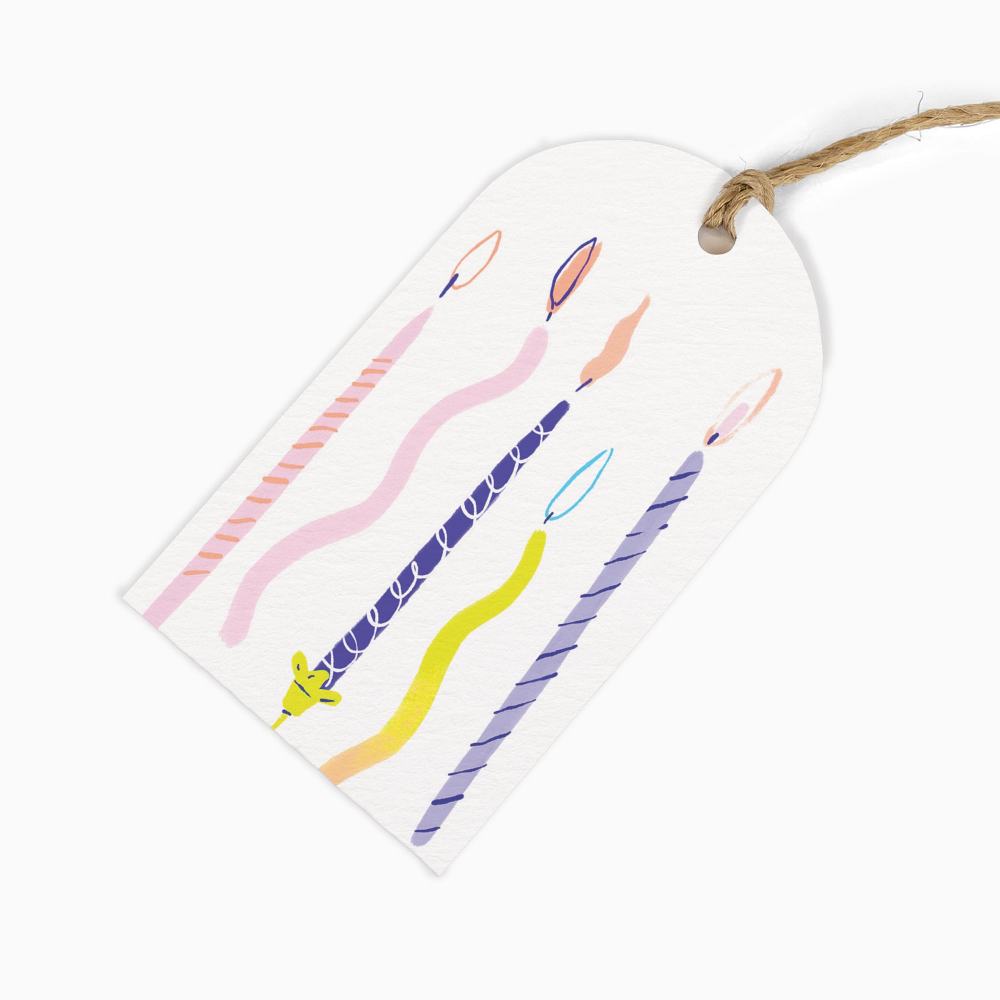 Gift Tag-GWT50 - Candles Gift Tag-Whistlefish