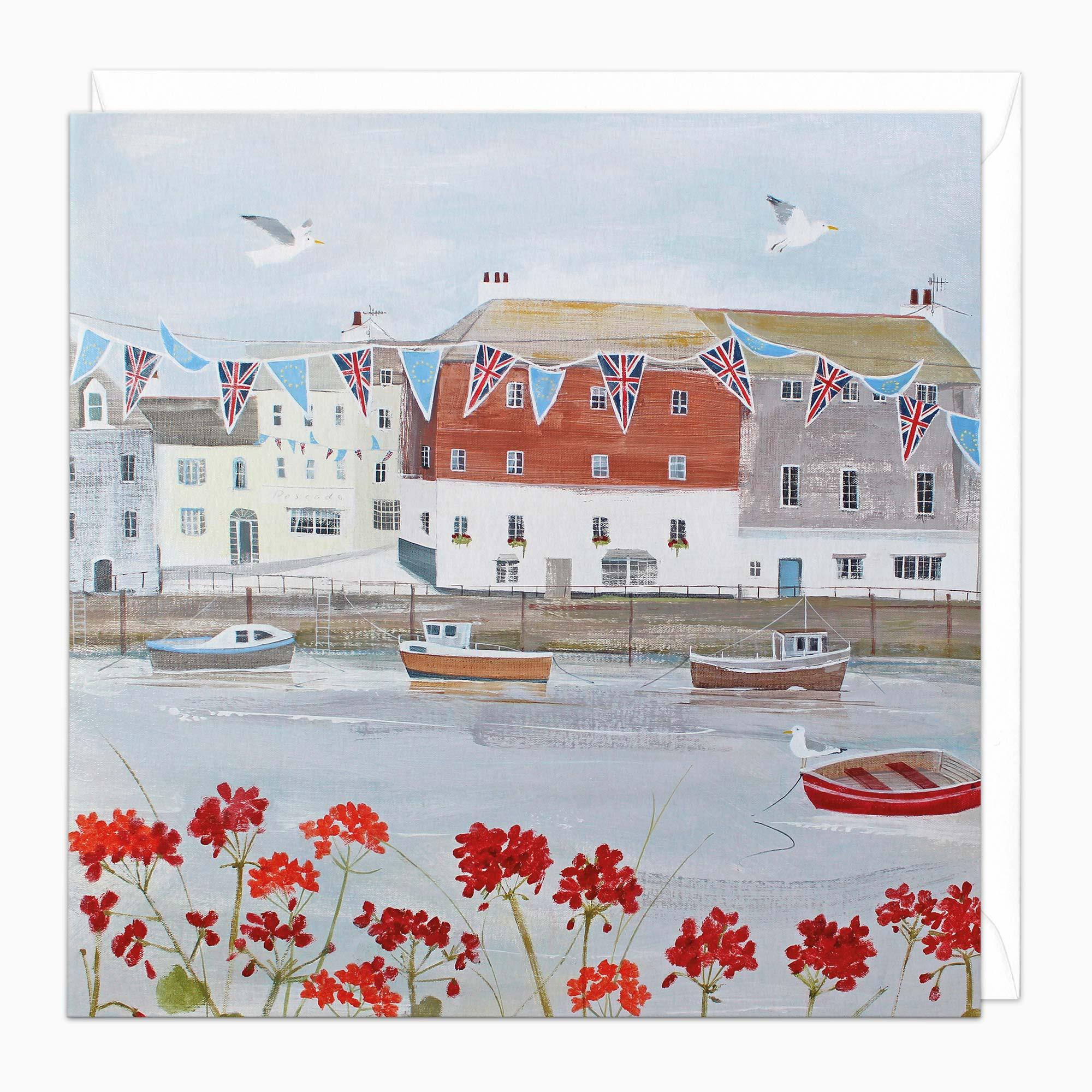 Greeting Card-A712 - Flying Away Art Card-Hannah Cole