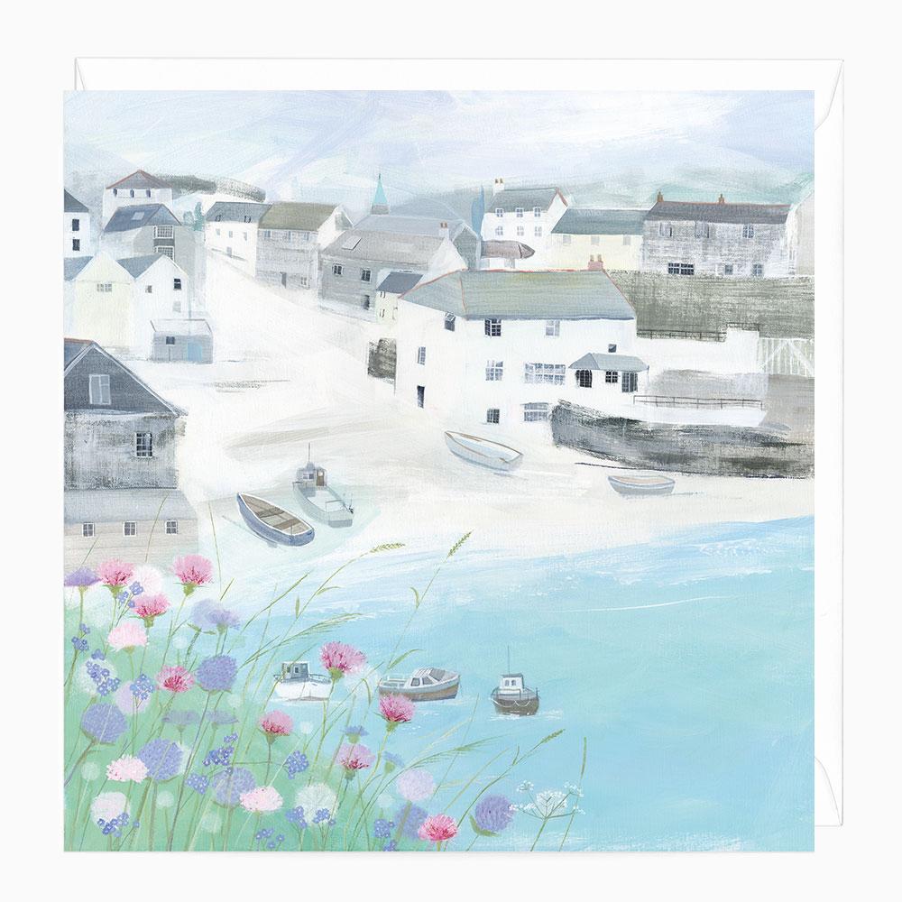 Greeting Card-C247 - Little Harbour Art Card-Hannah Cole