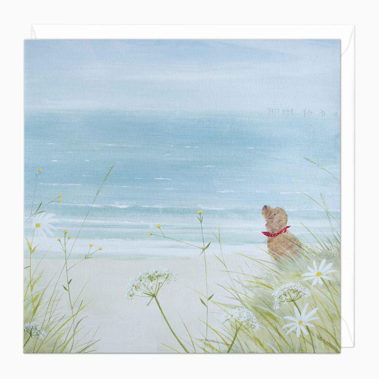 Greeting Card-E537 - Offshore Wind Farm Art Card-Hannah Cole