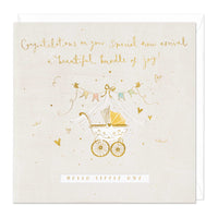 Greeting Card-E616 - Hello Little One Card-Whistlefish