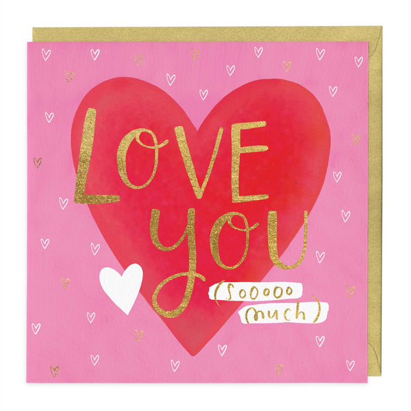 Greeting Card-E648 - Big heart valentines card-Whistlefish