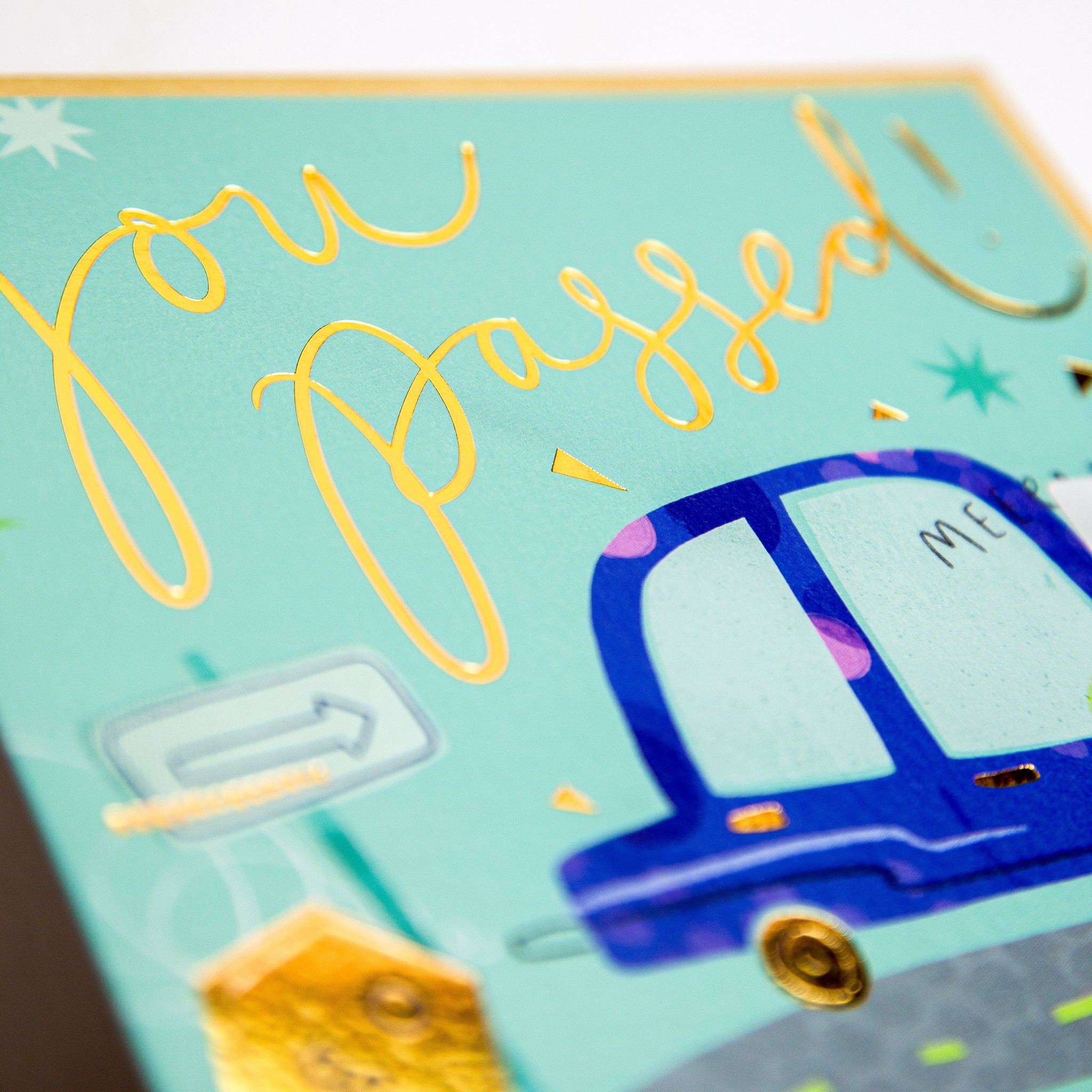 Greeting Card-E665 - You Passed Card-Whistlefish