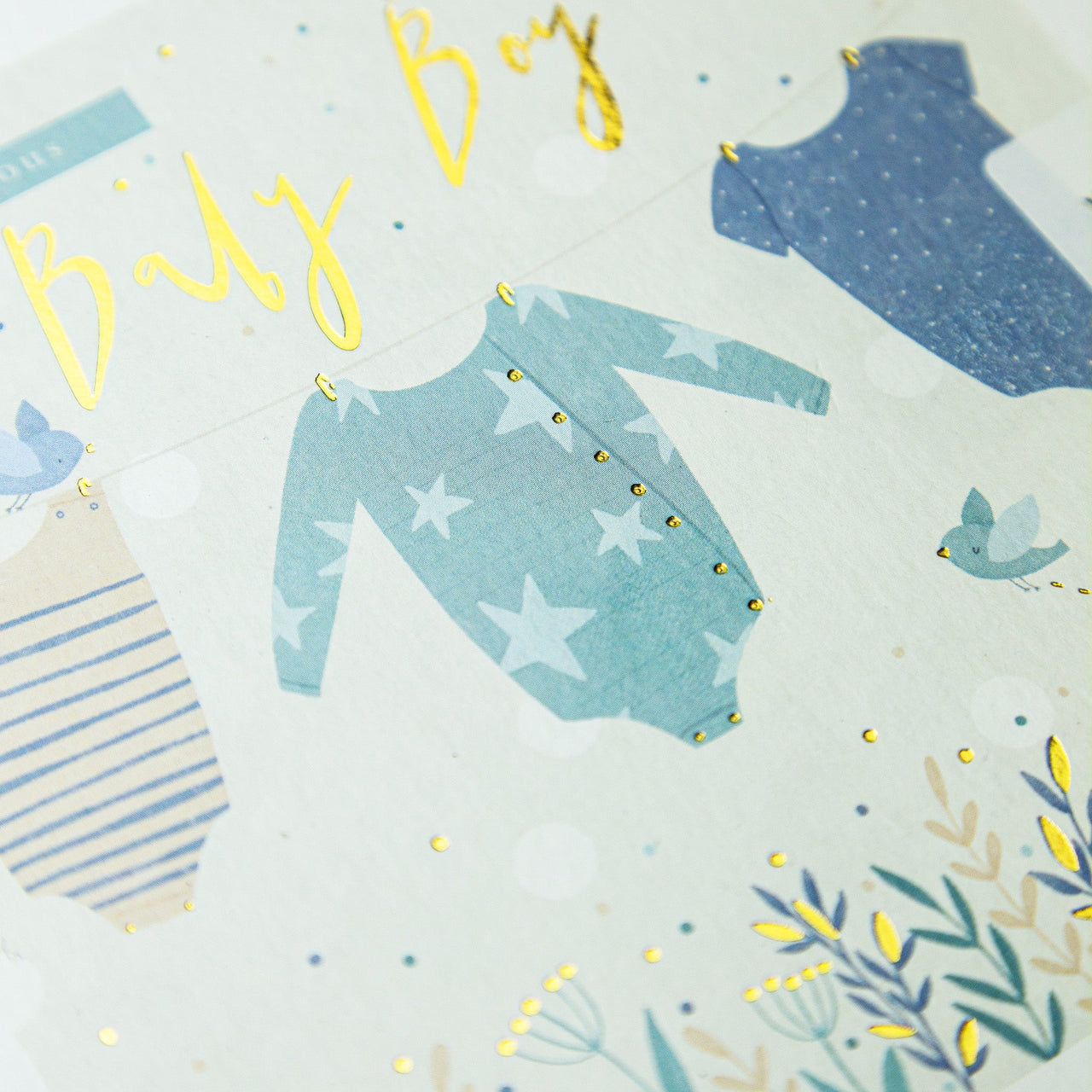 Greeting Card - E702 - Baby Boy Card - Baby Boy Card - Whistlefish