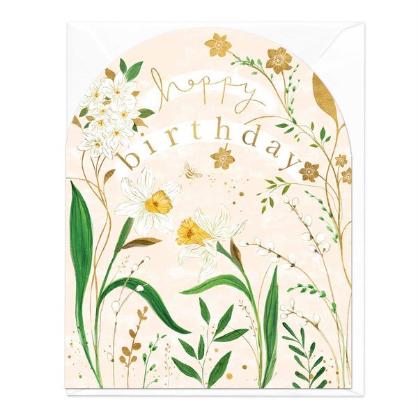 Greeting Card - E734 - Natural Elegance Birthday Card - Natural Elegance Birthday Card - Whistlefish
