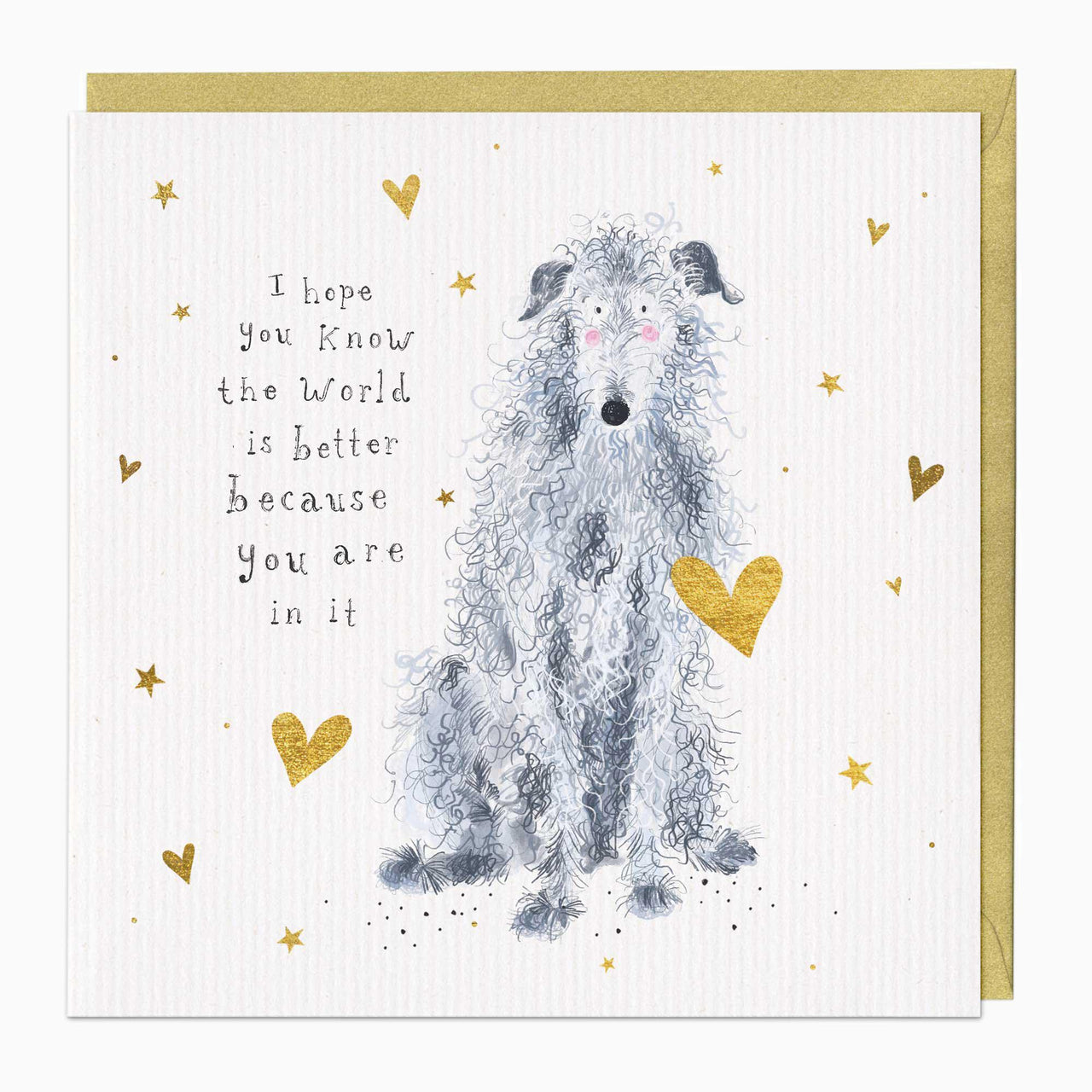 Greeting Card-E764 - Cherished Pooch Appreciation Card-Whistlefish