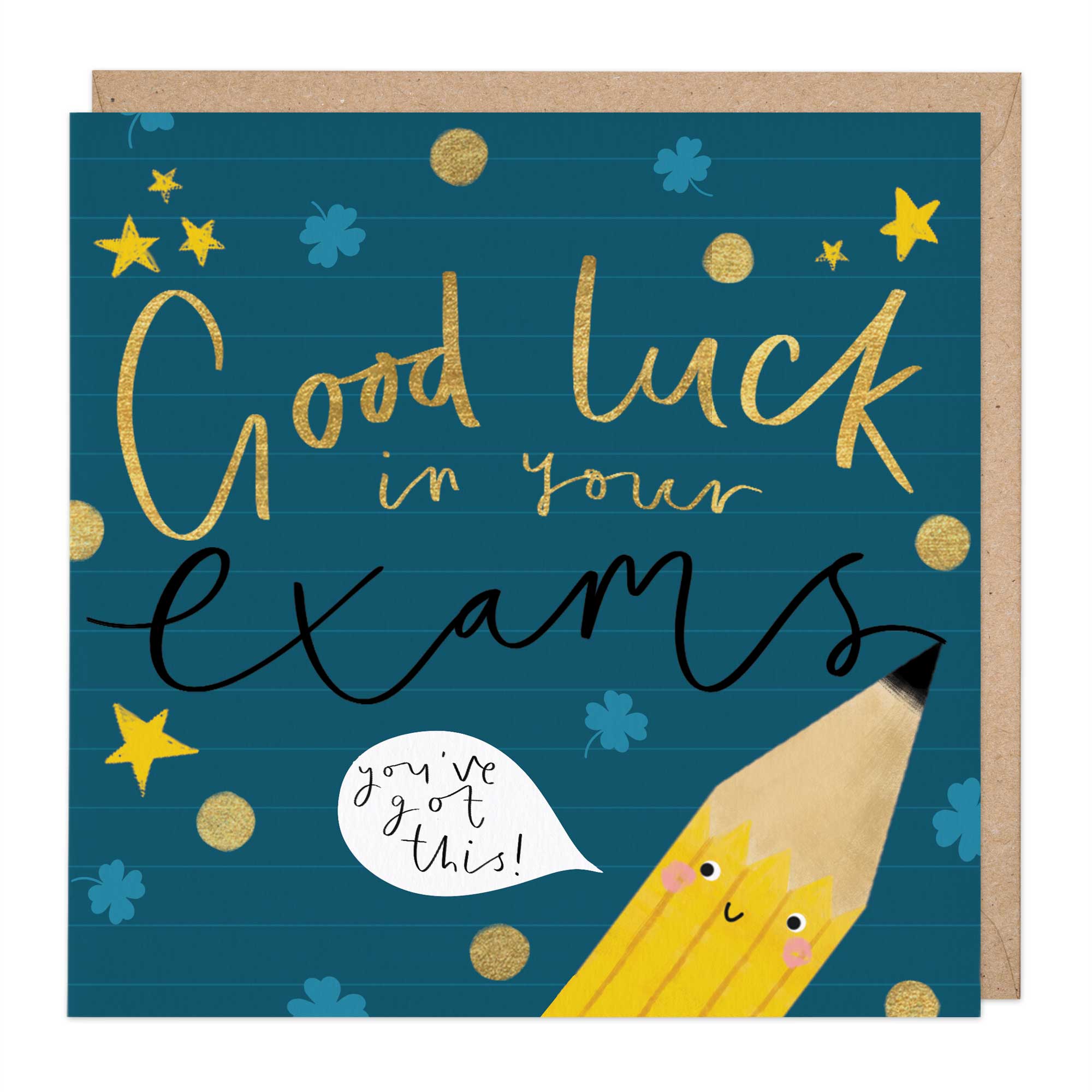 Good Luck In Your Exams Card