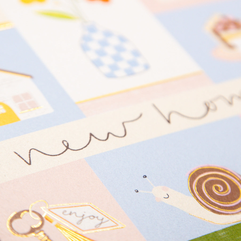 Greeting Card - E788 - New Home Delights Card - New Home Delights Card - Whistlefish
