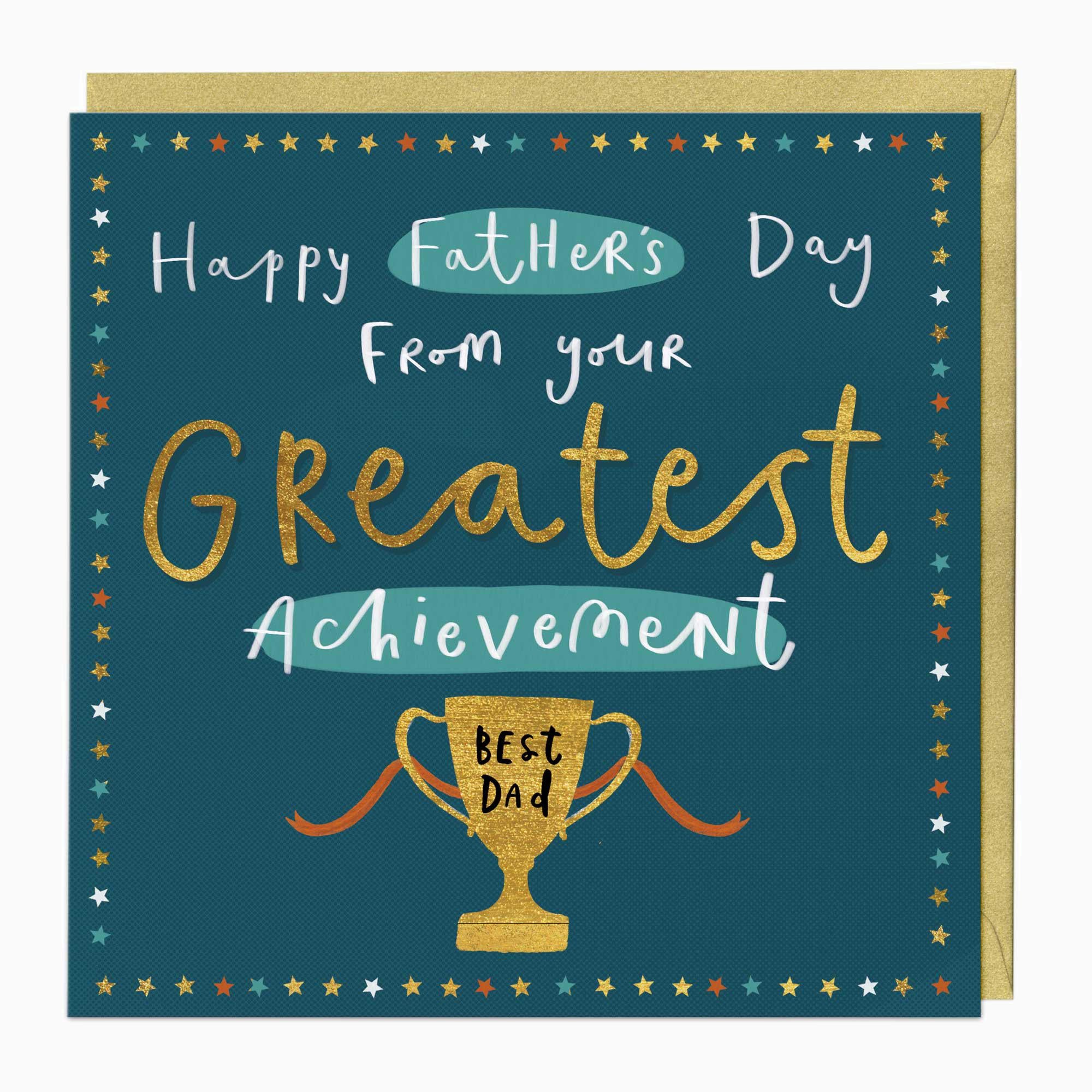 Greeting Card-E797 - Champion Dad Card-Whistlefish
