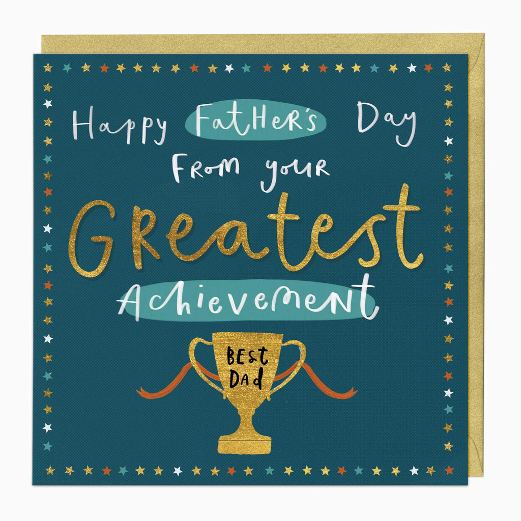 Greeting Card-E797 - Champion Dad Card-Whistlefish