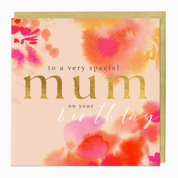 Greeting Card-E802 - To A Very Special Mum On Your Birthday Card-Whistlefish