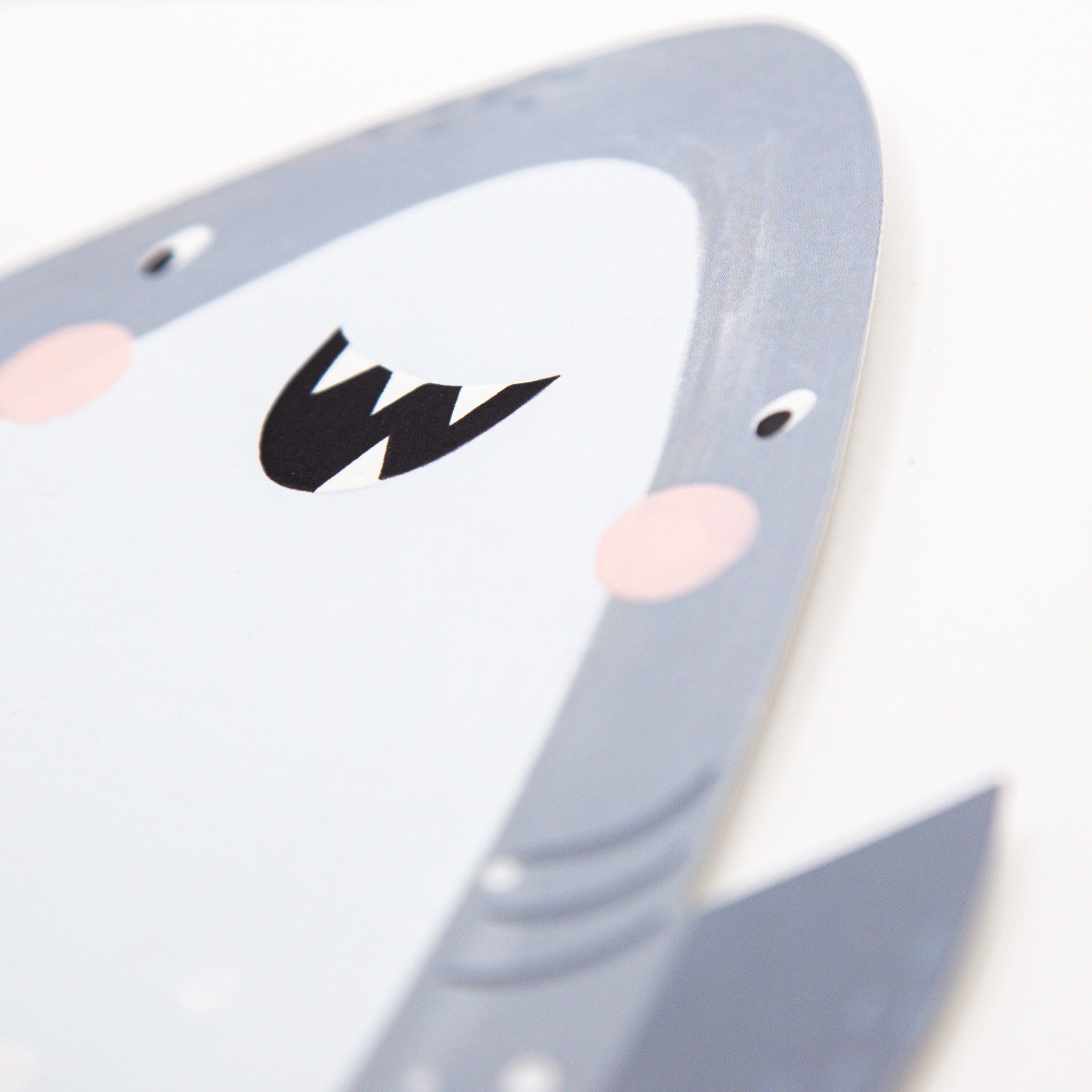 Greeting Card - F051 - Stevie The Shark Cut-Out Card - Stevie The Shark Cut-Out Card - Whistlefish